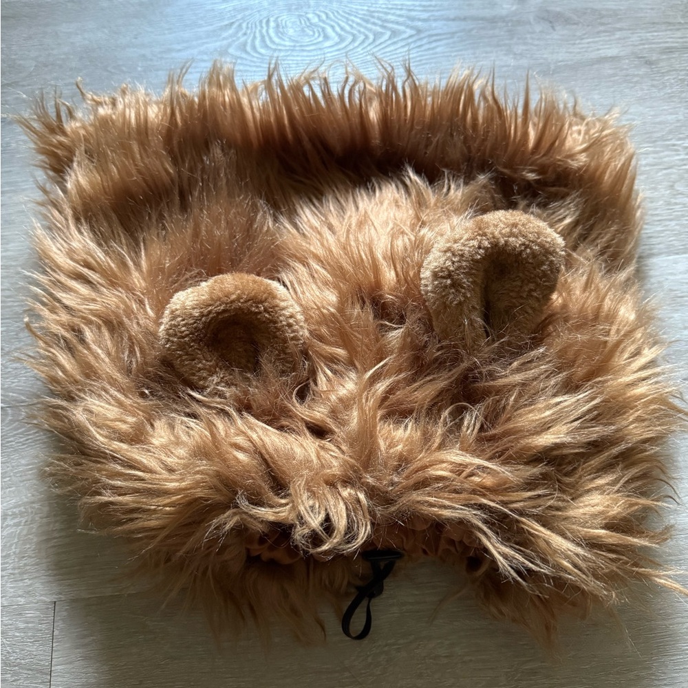 Lion mane costume for medium to large dog